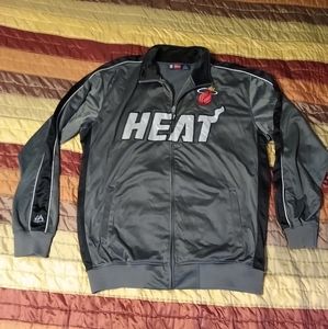 Mens Miami Heat ball practice jacket